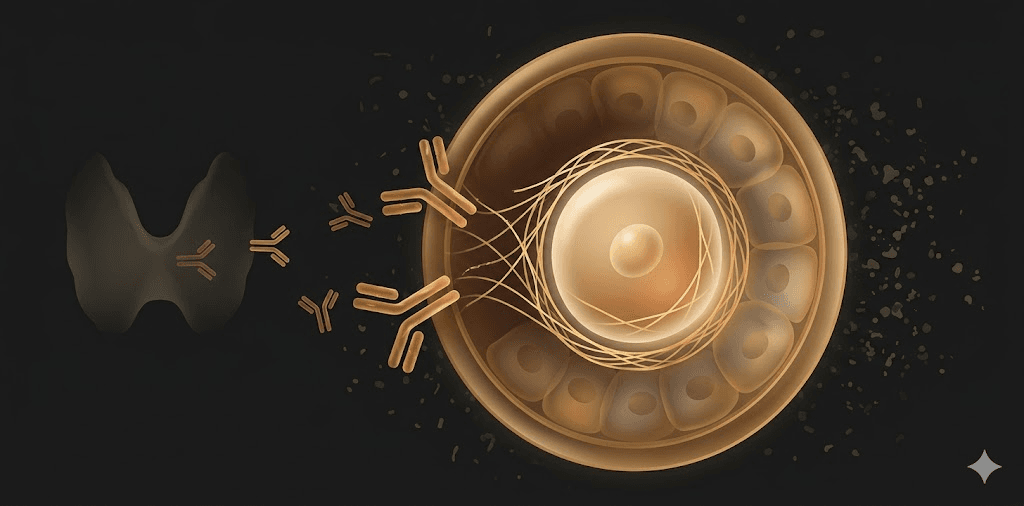 Anti-TPO with a "normal" thyroid: why your ovarian reserve may be dropping ahead of time